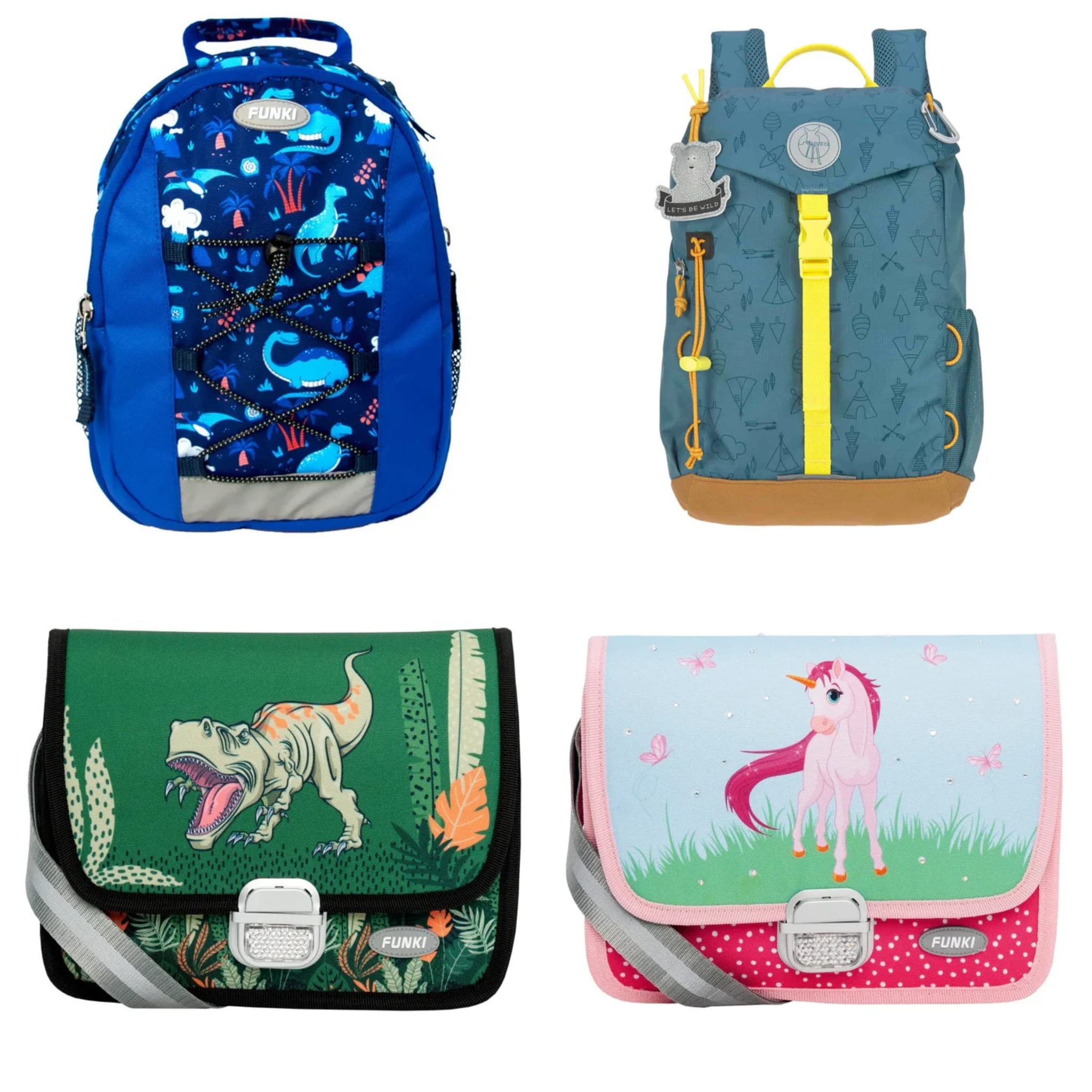 WalfiaA Kinderrucksack Basset Hound 3D – 16 Zoll, Wasserabweisend & Stylisch