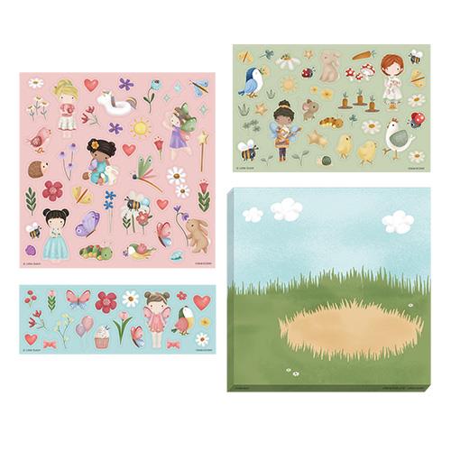 Little Dutch Stickerset Rosa & Friends