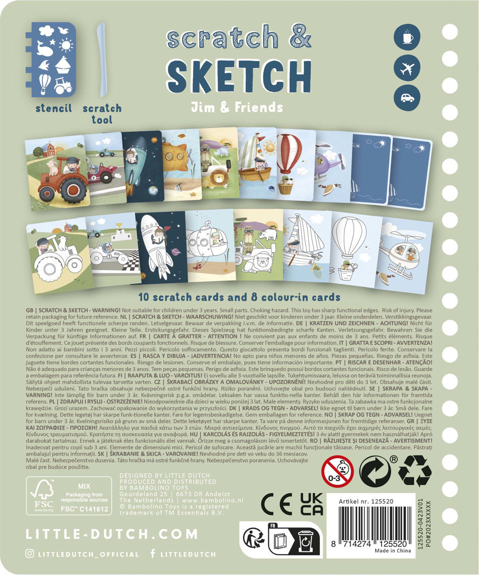 Scratchbuch Jim & Friends
