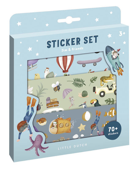 Stickerset Jim & Friends