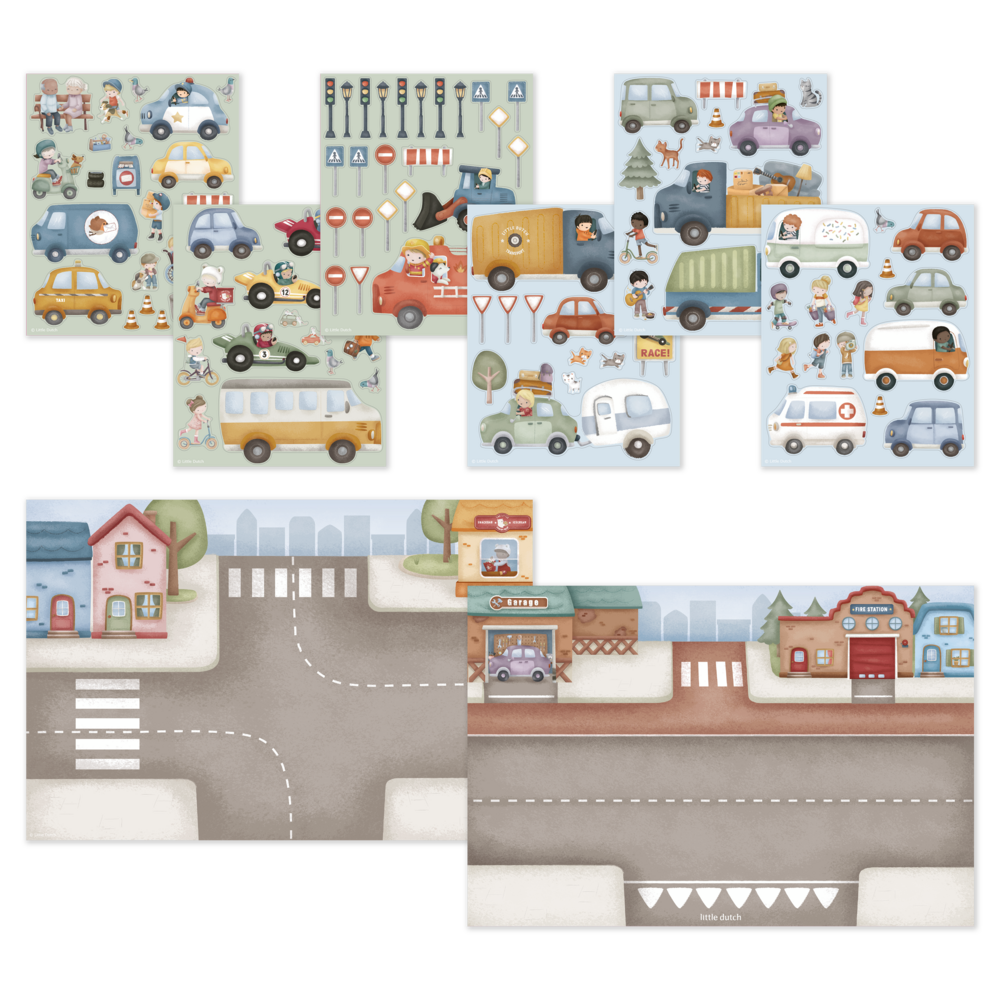 Little Dutch Stickerbuch Jim