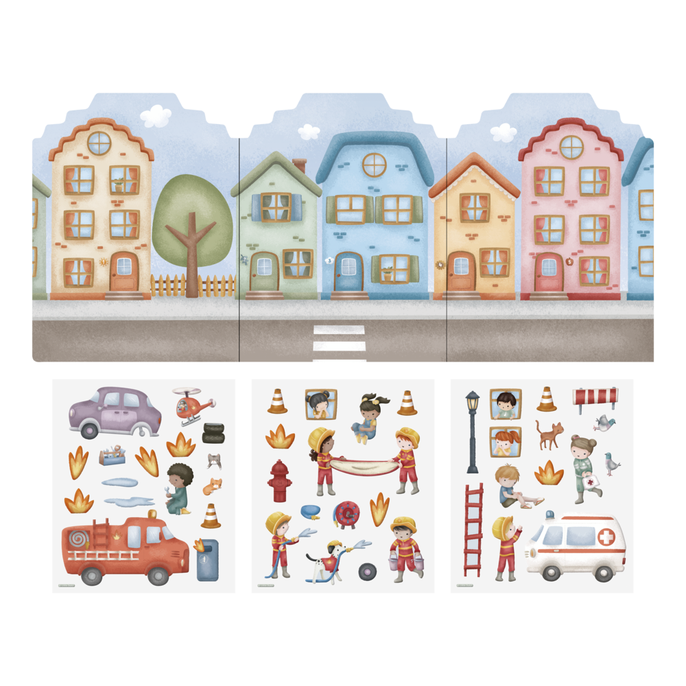 Little Dutch Wiederverwendbares Stickerheft Jim