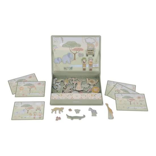 Little Dutch Magnetische Spieltafel Safari Friends