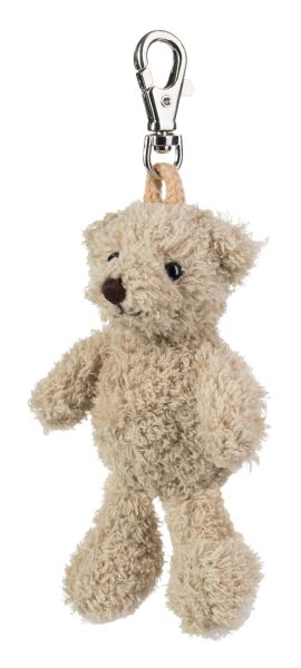 Schlüsselanhänger Plüsch Teddy Braun