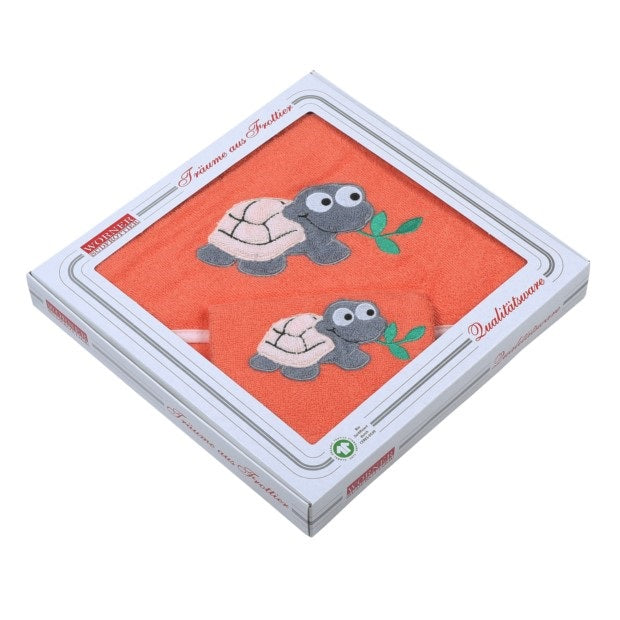 Baby Geschenk Set Schildkröte Coral