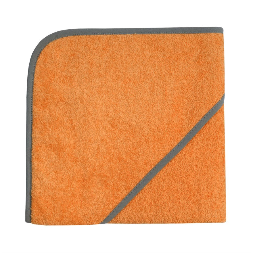 Kapuzen Badetuch Orange