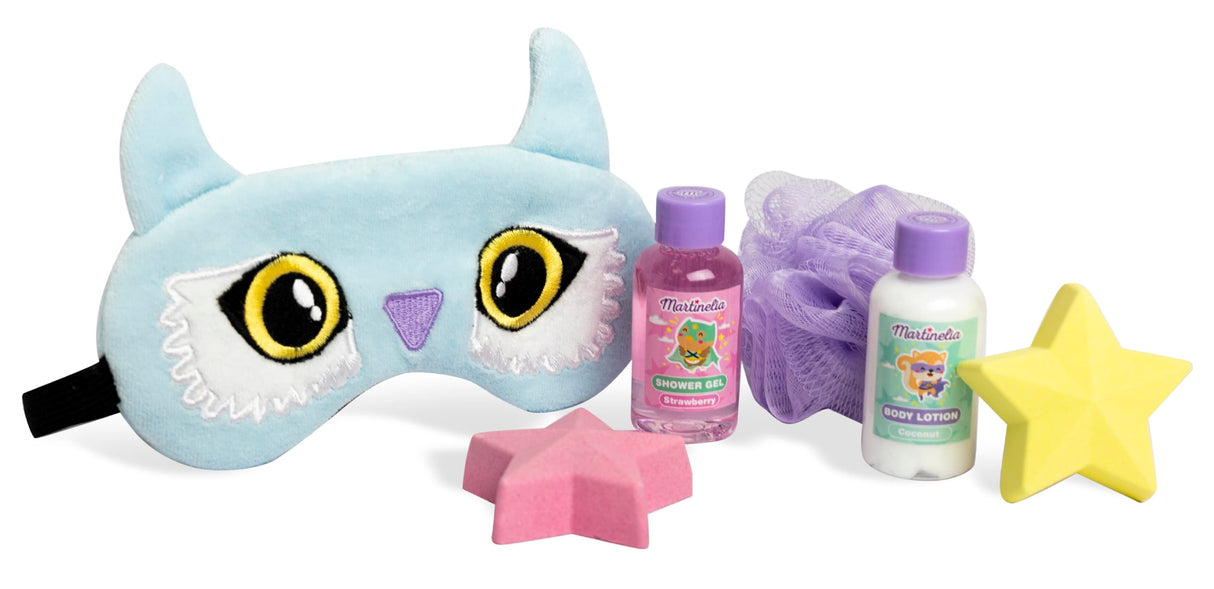 Martinelia My Best Friends Bath & Eye Mask Set Eule