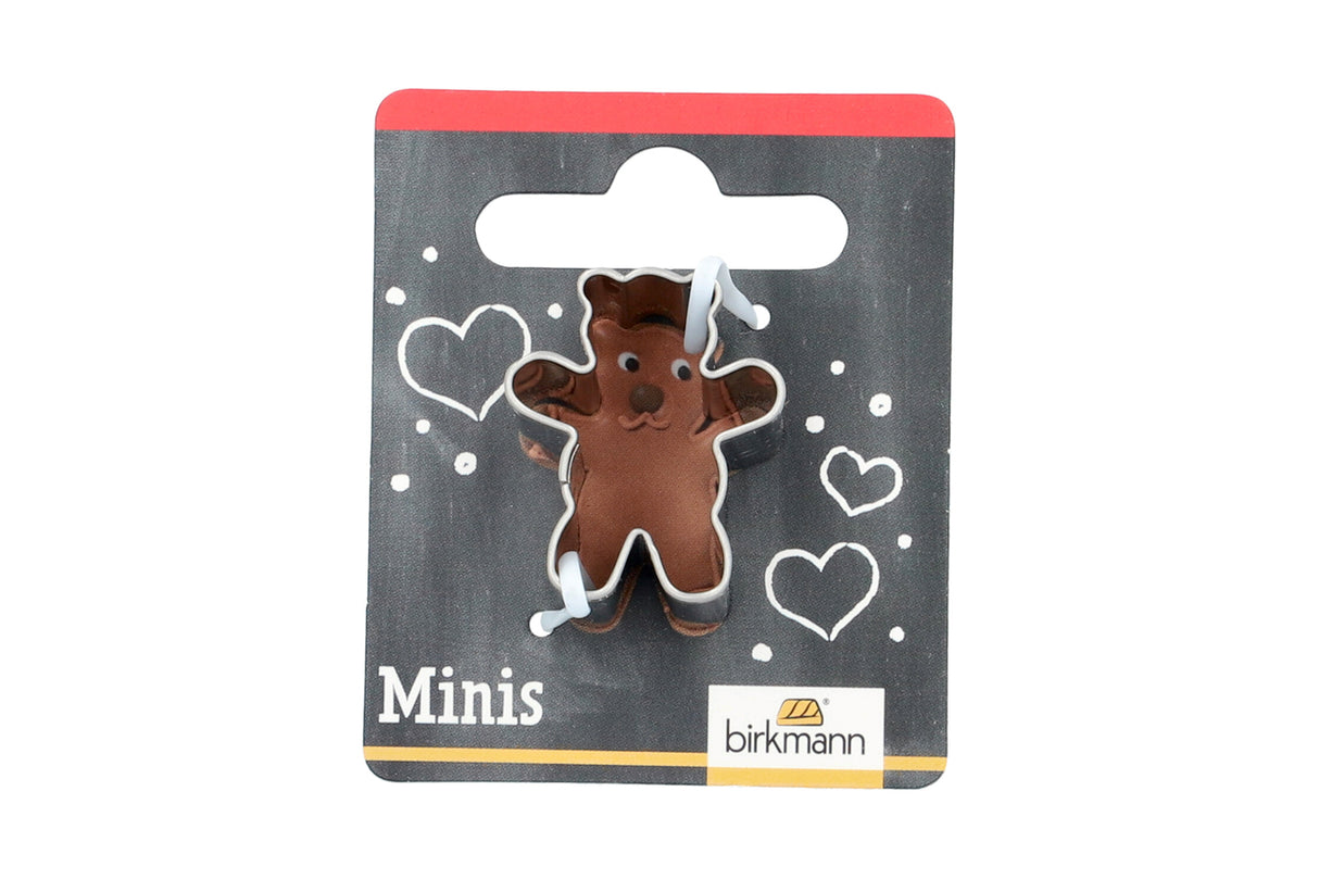 Edelstahl Ausstechform MINI Teddybär