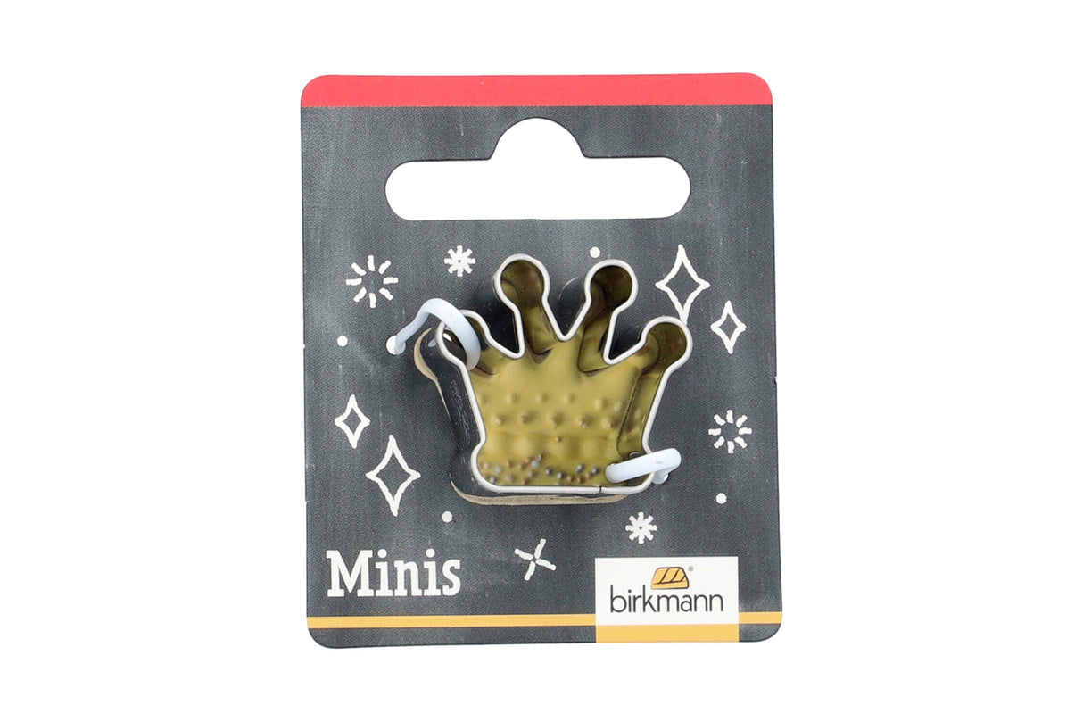 Edelstahl Ausstechform MINI Krone