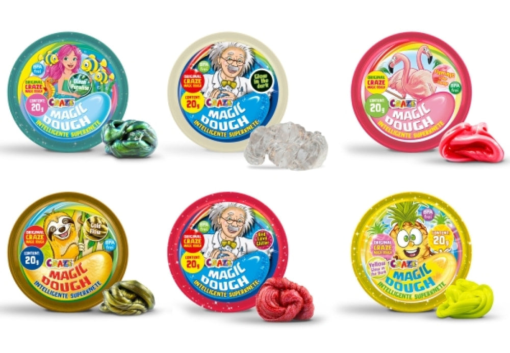 CRAZE Magic Dough Dose 20g assortiert