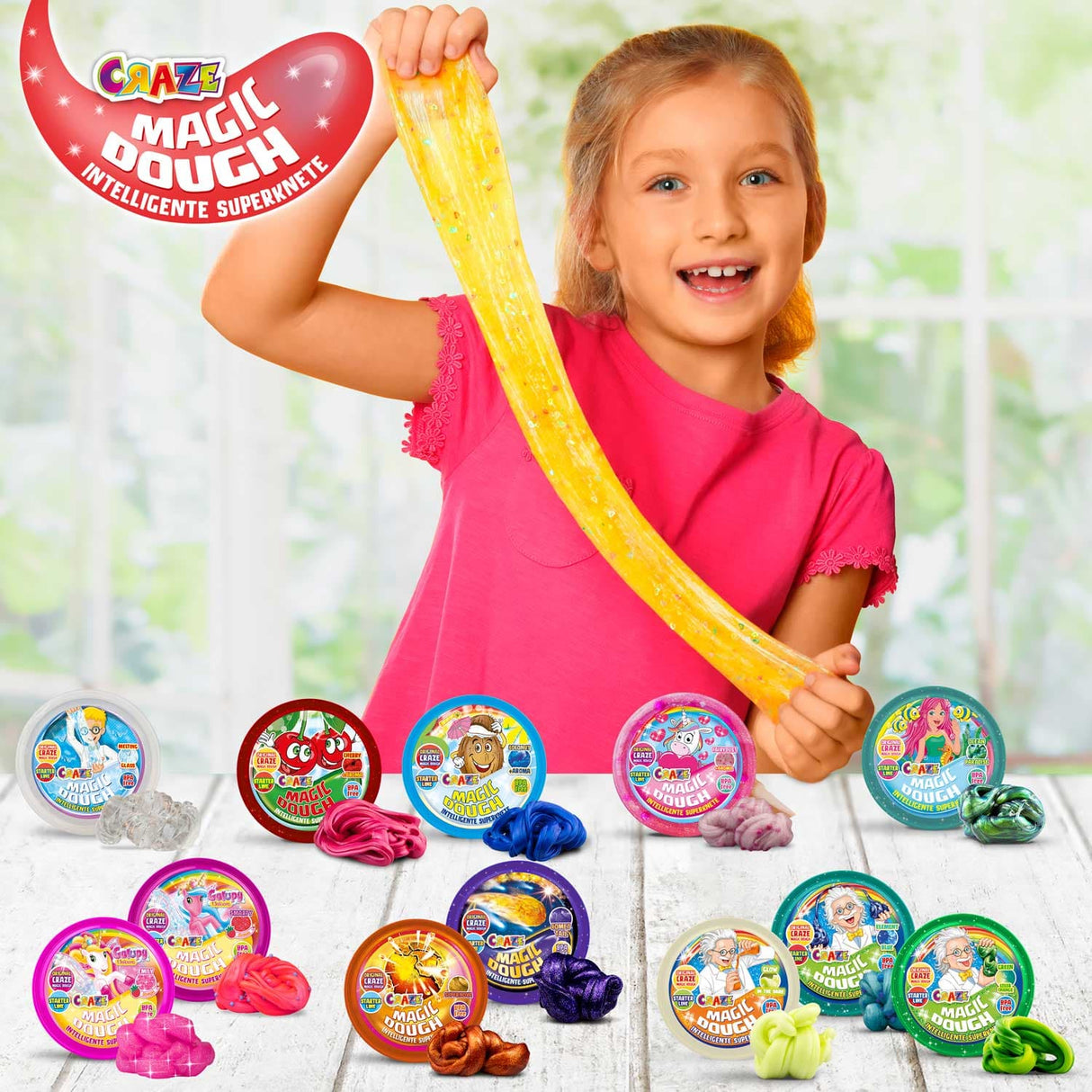CRAZE Magic Dough Dose 20g assortiert