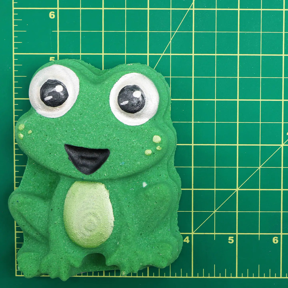 Badekugel handgemacht Frosch