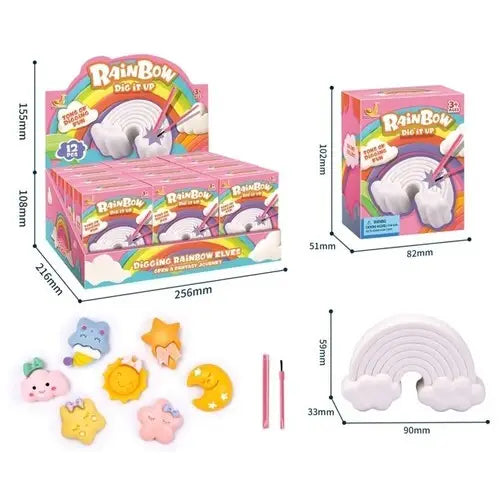 Ausgrabungsset Regenbogen