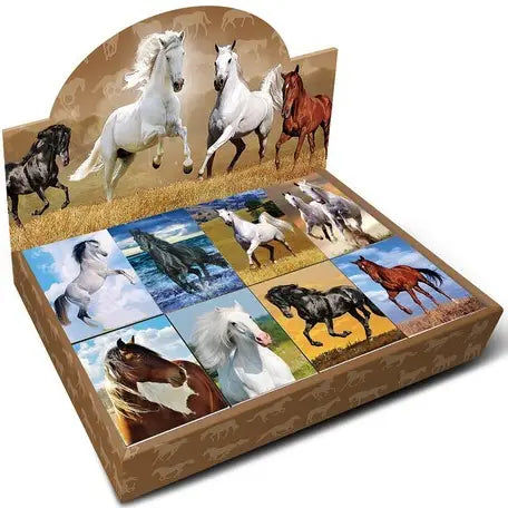 Notizblock Pferd 3D Effekt assortiert