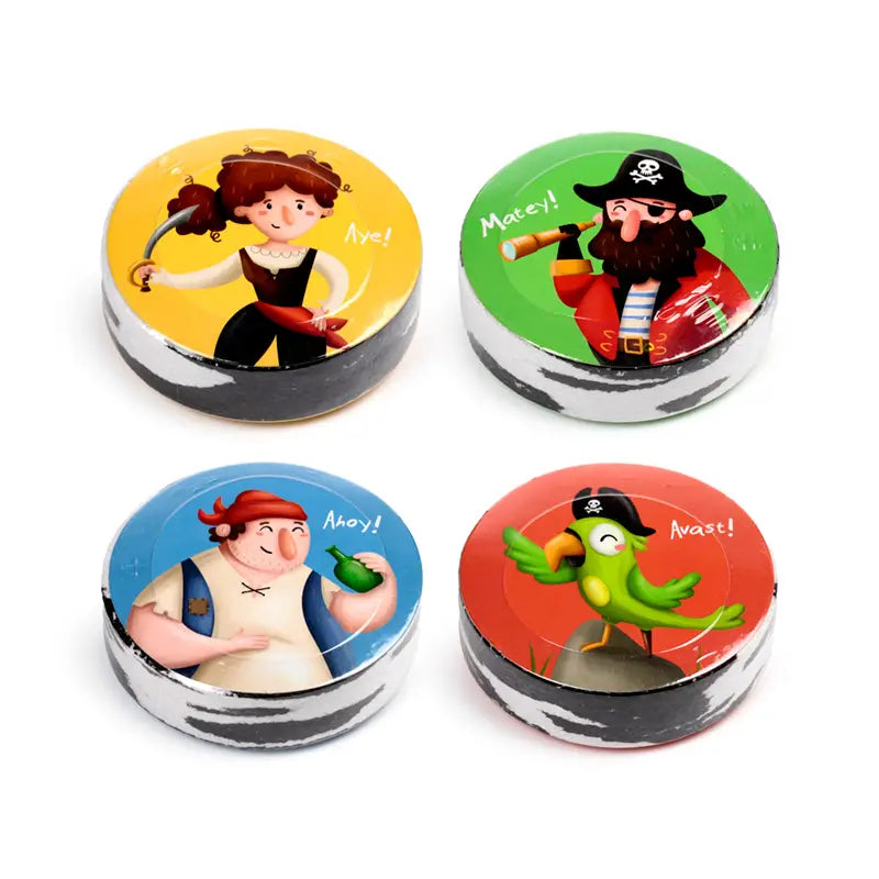 Magisches Handtuch Pirat assortiert