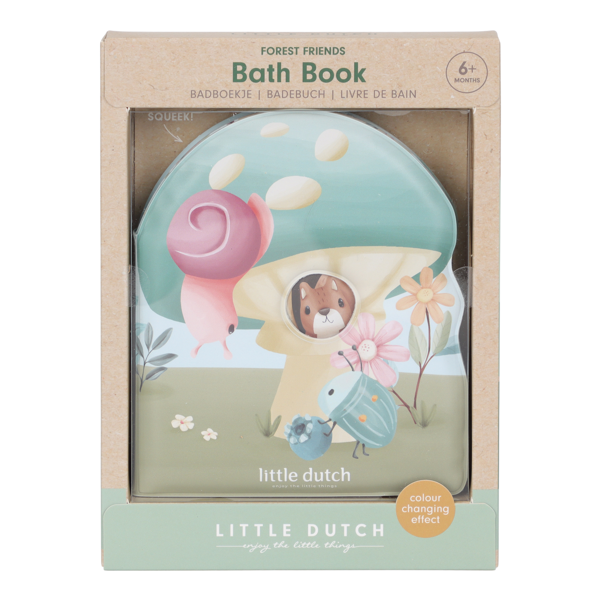 Little Dutch Badebuch mit wechselnden Farben