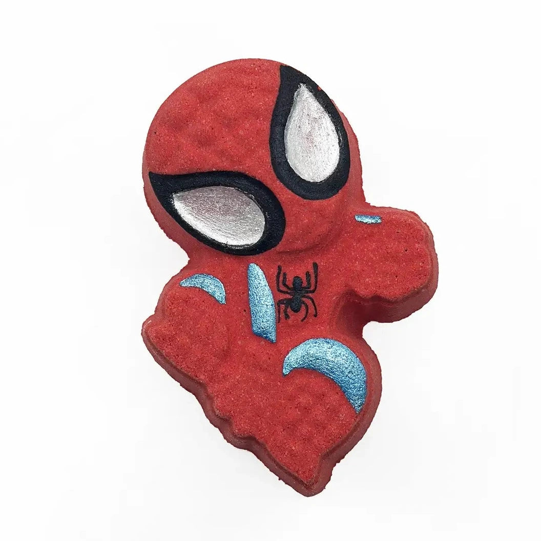 Badekugel handgemacht Spiderman