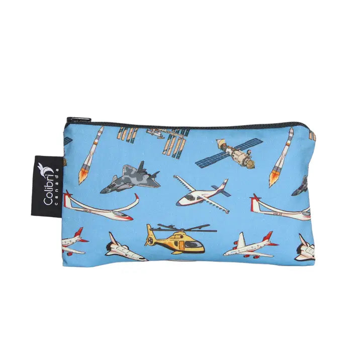 Etui und Lunchbag Colibri Flugzeuge