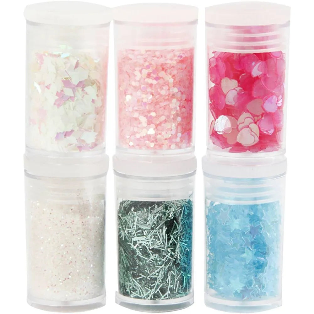 Wichtel und Bastelzubehör Zauberglitzer Color