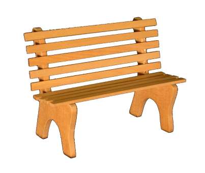 Wichtelzubehör Parkbank