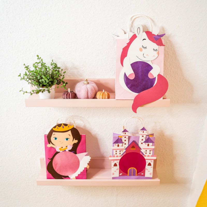 Kinderlaternen zum selber basteln - Prinzessin