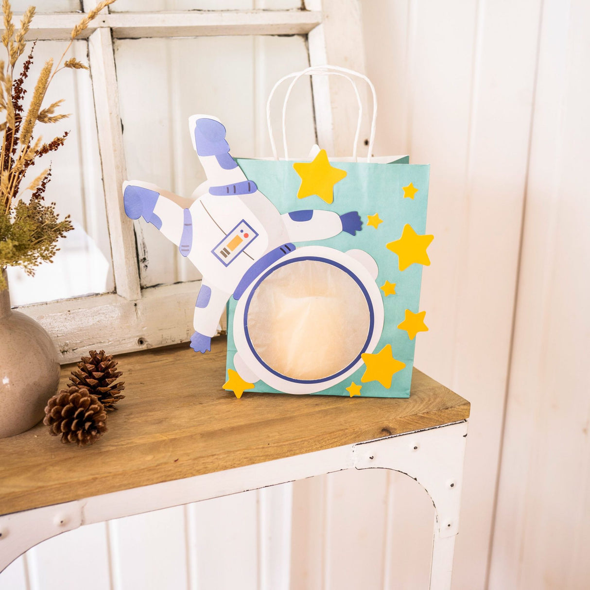 Kinderlaternen zum selber basteln - Astronauten