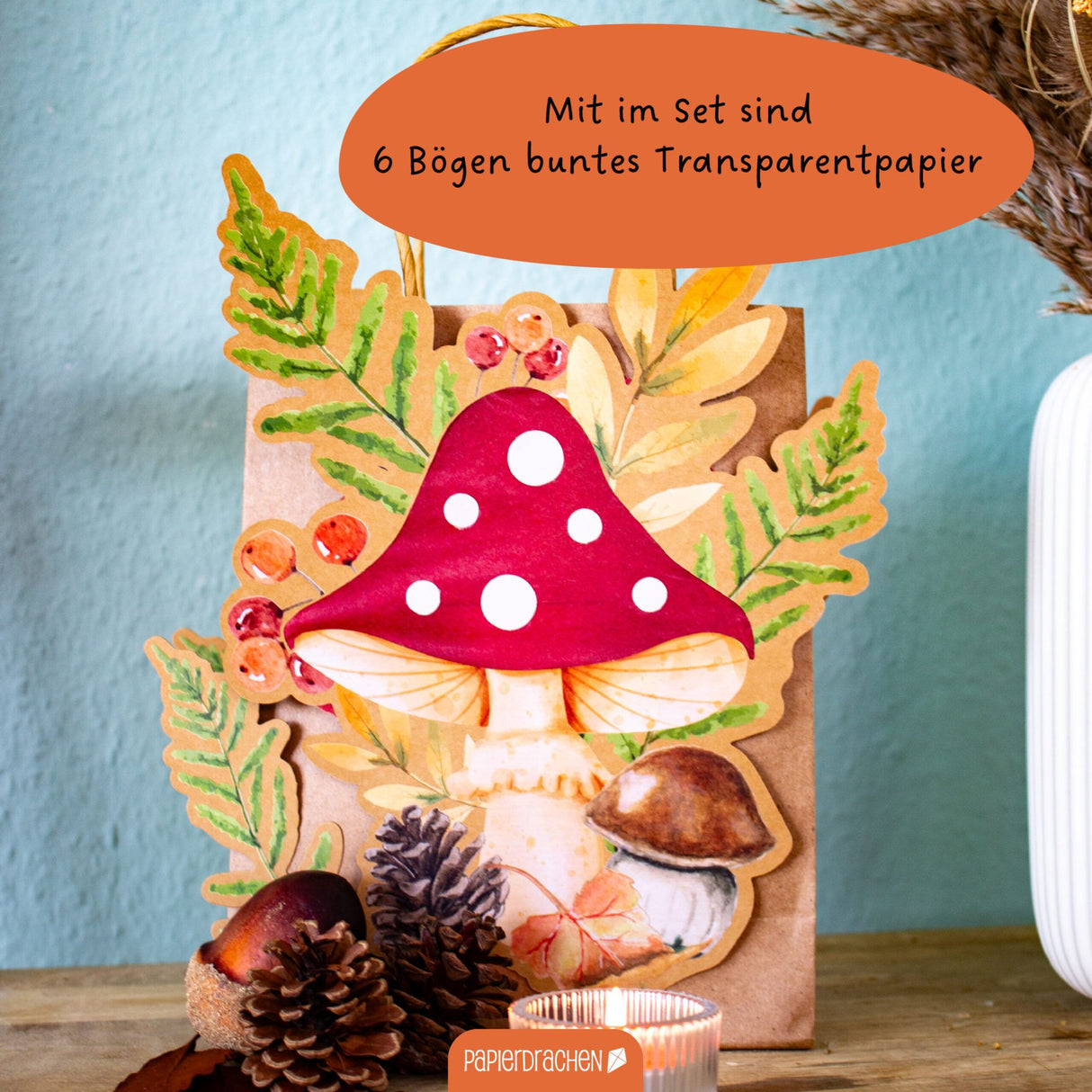 Kinderlaternen zum selber basteln - Waldtiere