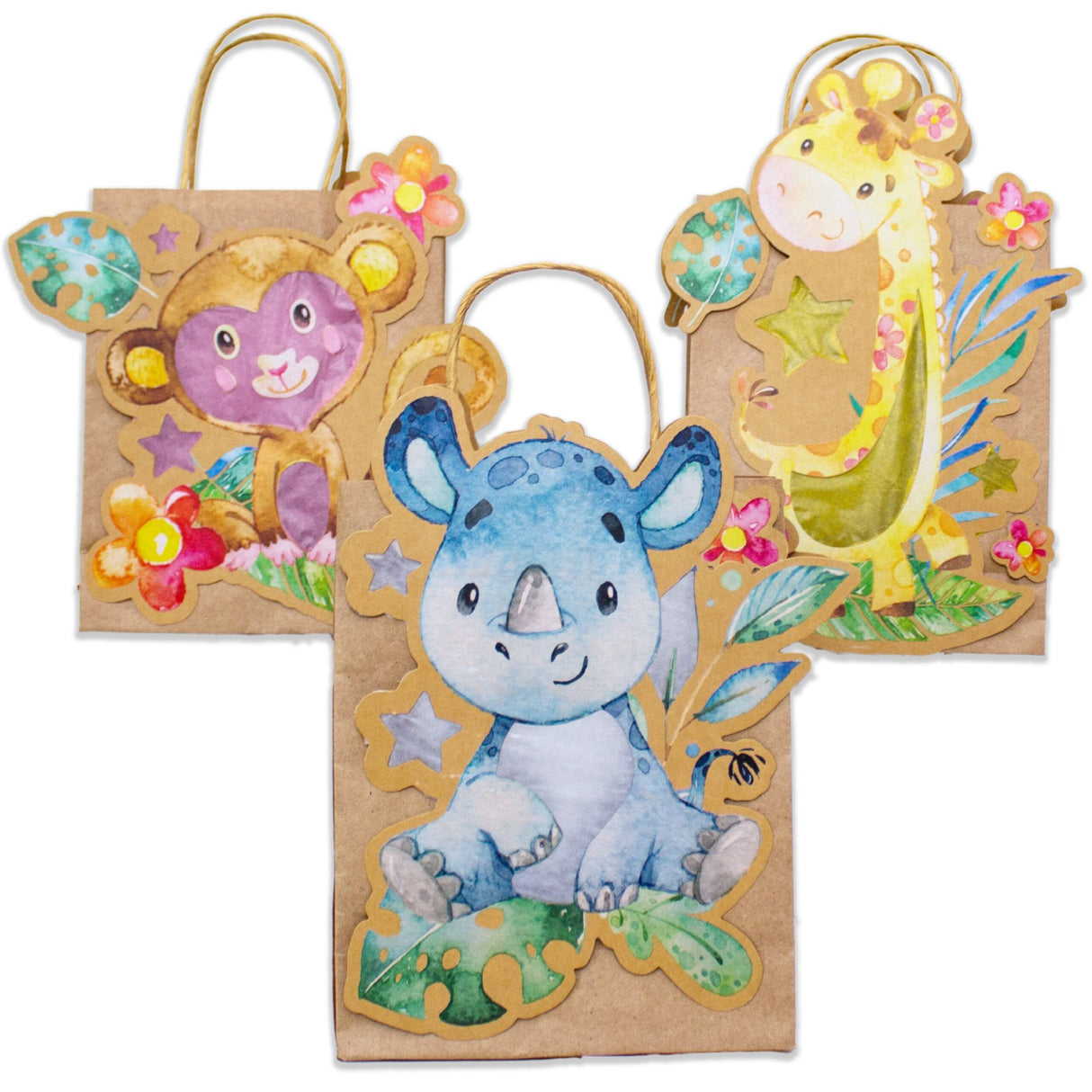 Kinderlaternen zum selber basteln - Dschungeltiere