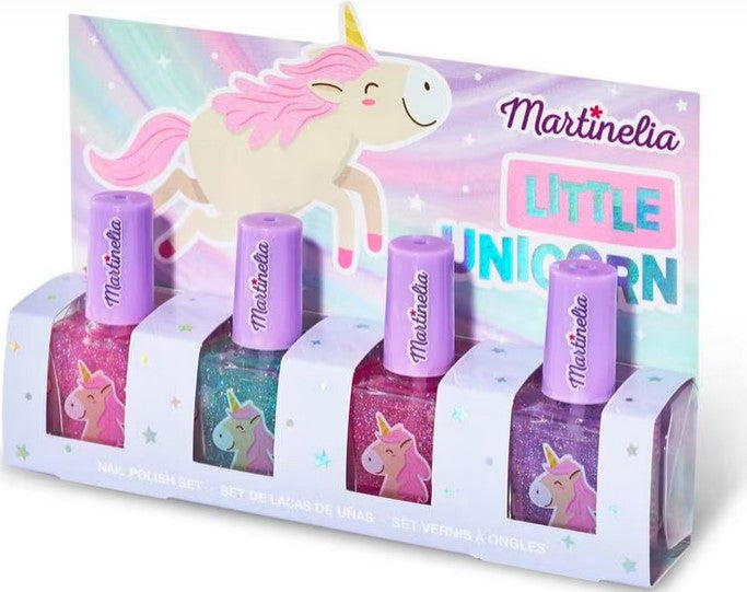 Martinelia Little Unicorn Glitzer Nagellack Set