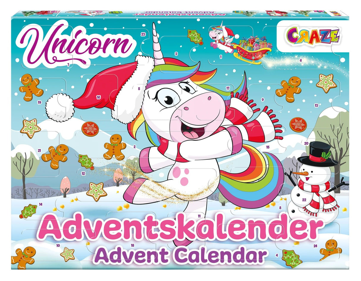 CRAZE Adventskalender Einhorn