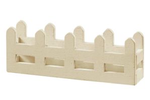 Wichtelzubehör Blumenkasten Holz