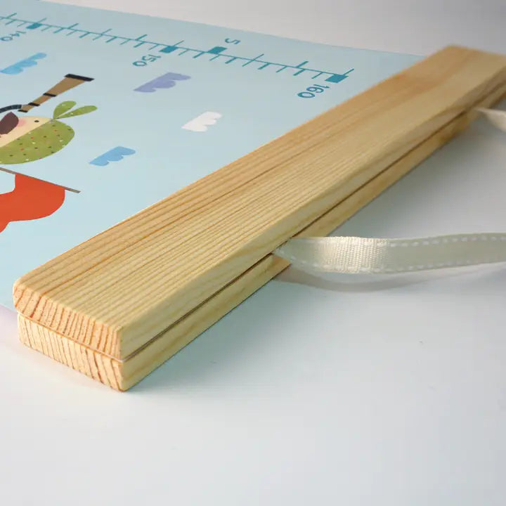 Messlatte für Kinder Pirat