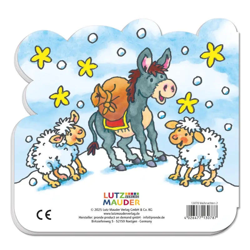 Stanzausmalbuch Weihnachten