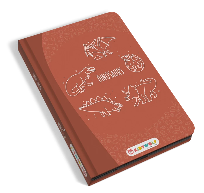 LCD Zaubermaltafel leuchtend für Kinder Dino