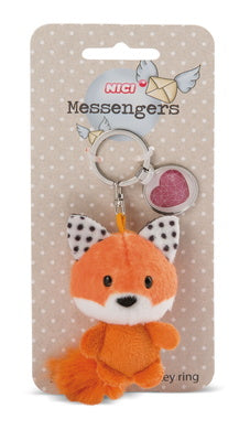 Schlüsselanhänger Plüsch mit Anhänger Fuchs