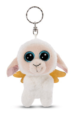 Schlüsselanhänger Plüsch Schutzengel Schaf