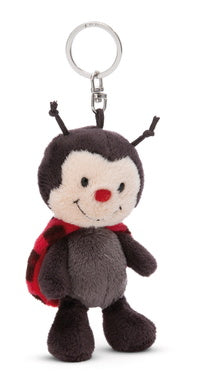 Schlüsselanhänger Plüsch Marienkäfer