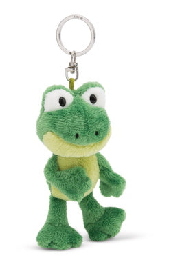 Schlüsselanhänger Plüsch Frosch