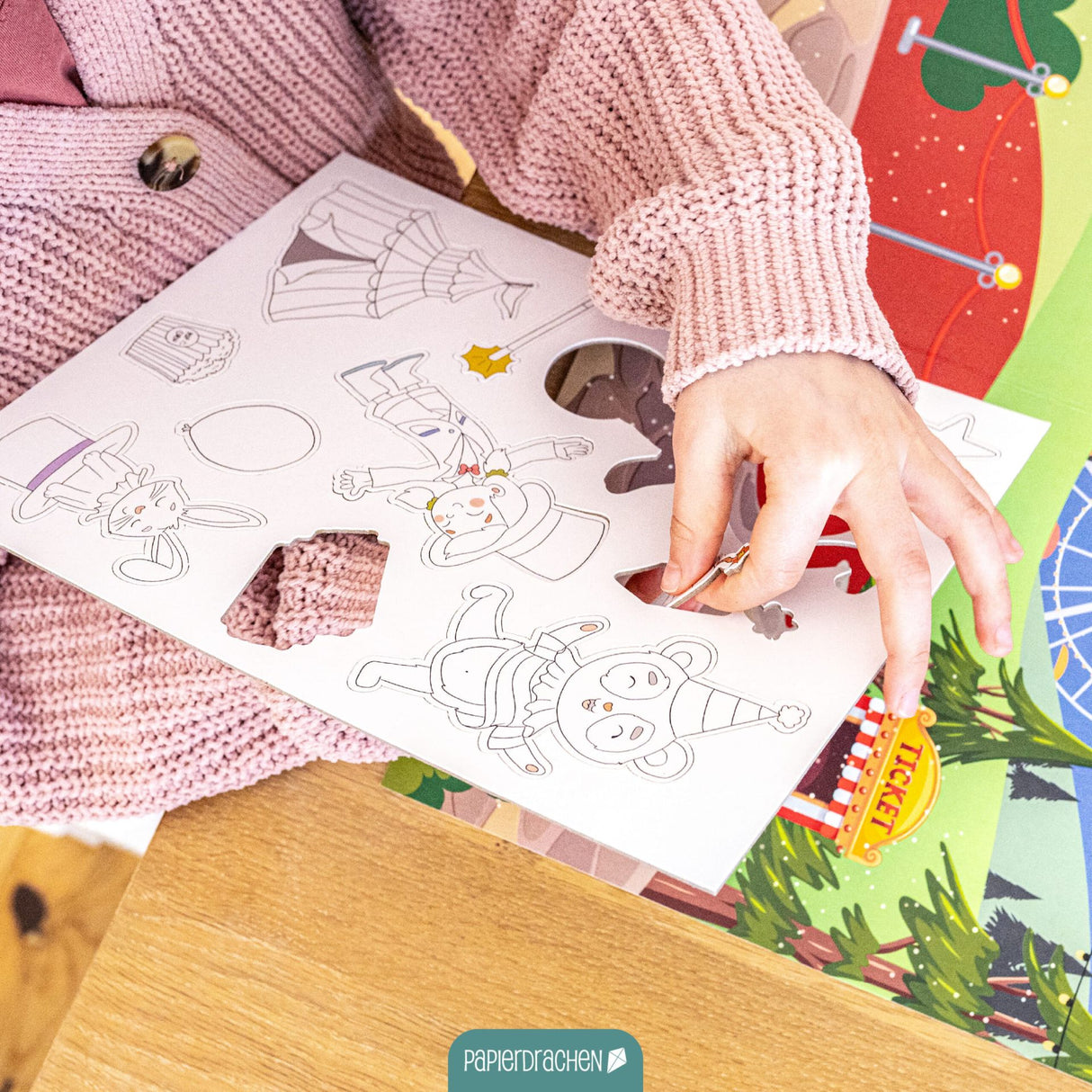 Bastelbox Tiere unserer Welt