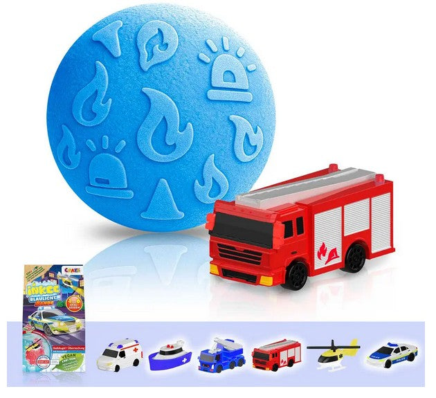 CRAZE Überraschungsbadekugel Einsatzfahrzeuge