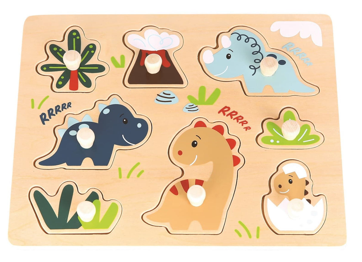 Spielba Puzzle mit Griff Dino