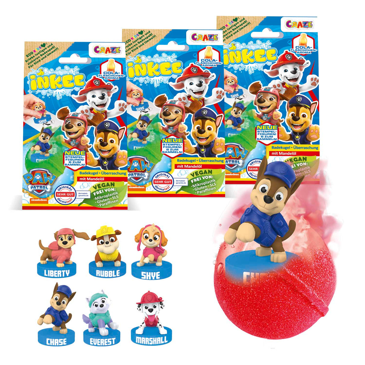 CRAZE Überraschungsbadekugel Paw Patrol