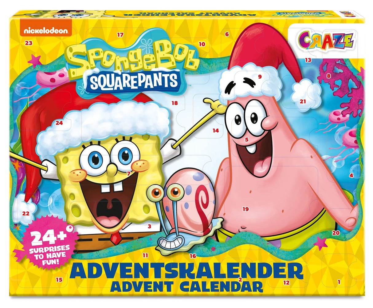 CRAZE Adventskalender Sponge Bob