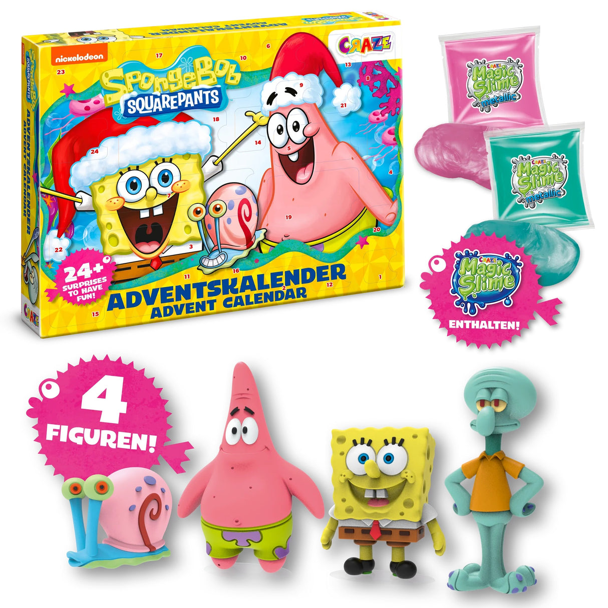 CRAZE Adventskalender Sponge Bob