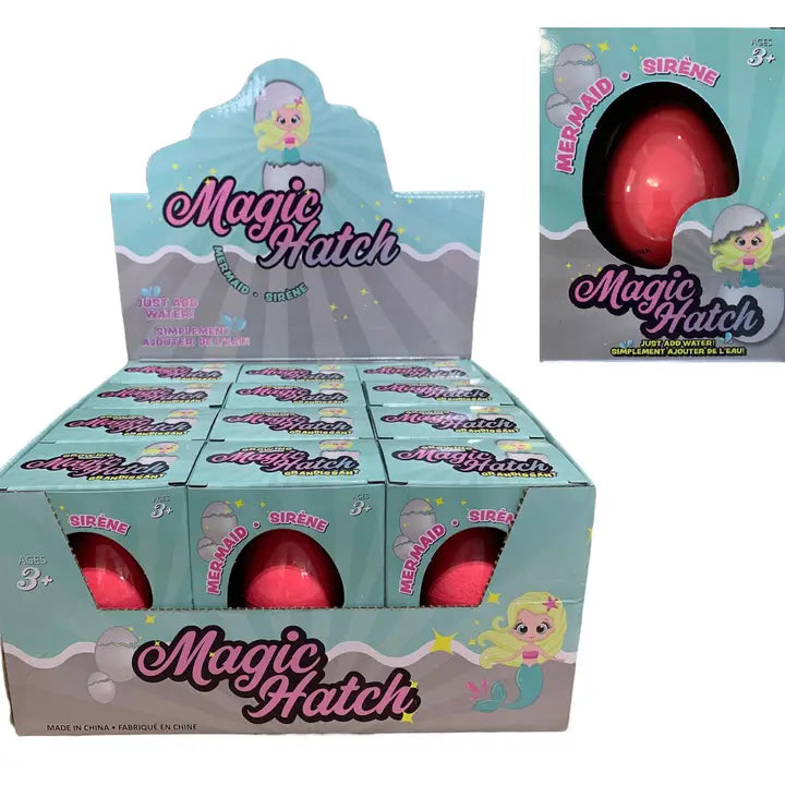 Wachsende Meerjungfrau im Ei