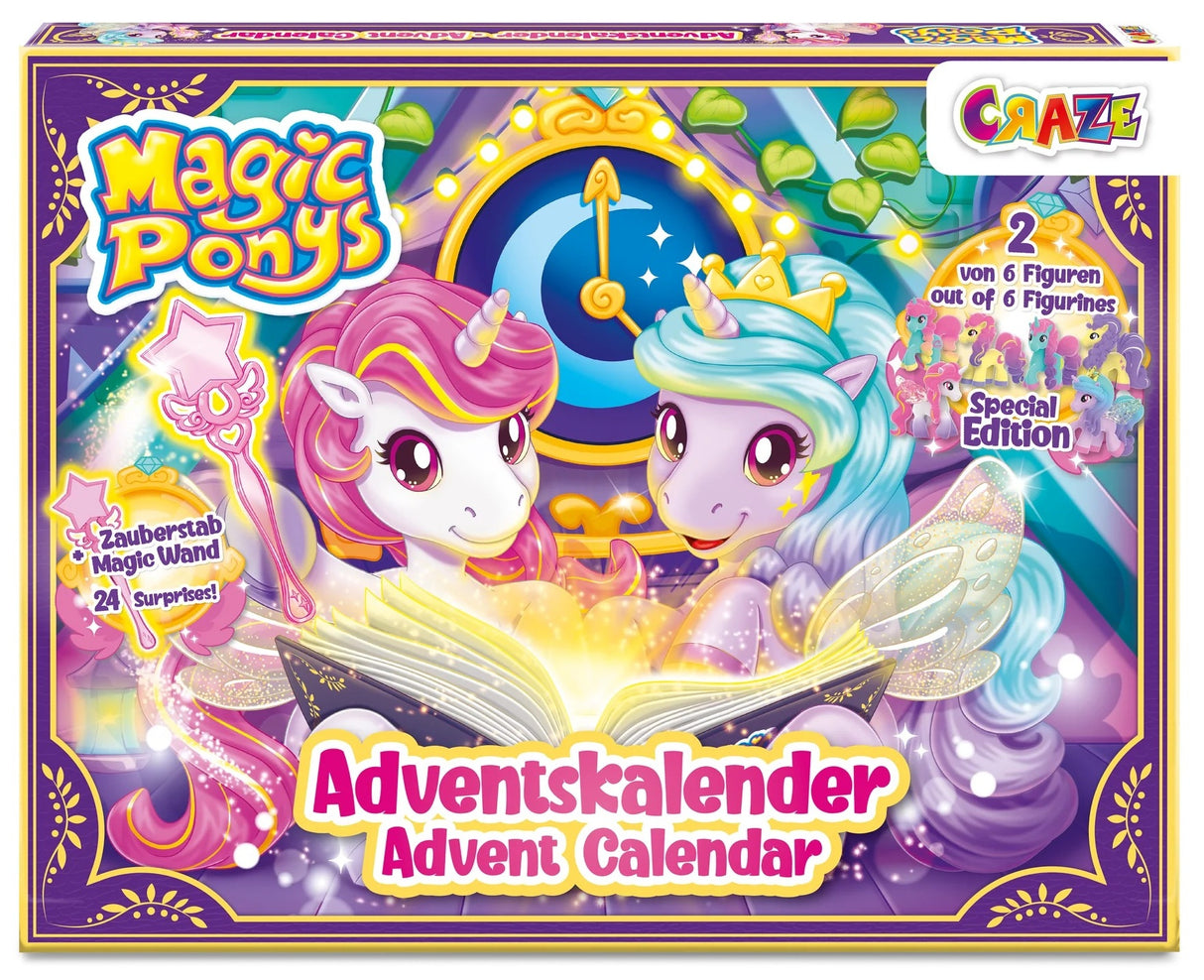 CRAZE Adventskalender Magic Ponys