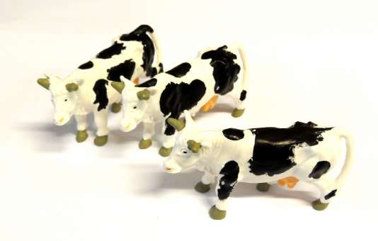 Wichtelzubehör Kuh Weiss/ Schwarz