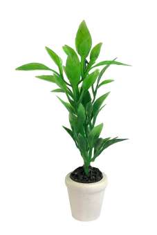 Wichtelzubehör Grünpflanze im Topf