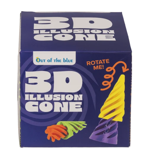 3D-Illusionskegel assortiert