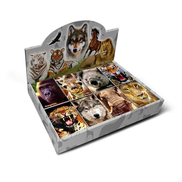 Notizblock Zootiere 3D Effekt assortiert